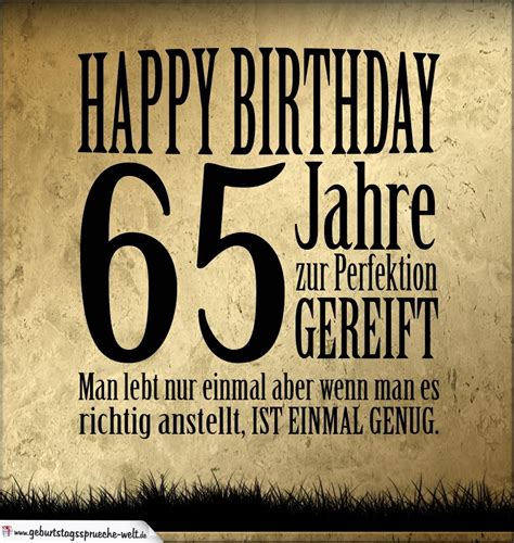 65 geburtstag lustig